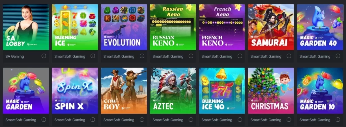 Smartsoft Gaming: Уникальные iGaming решения и захватывающие игры в казино BC Game.